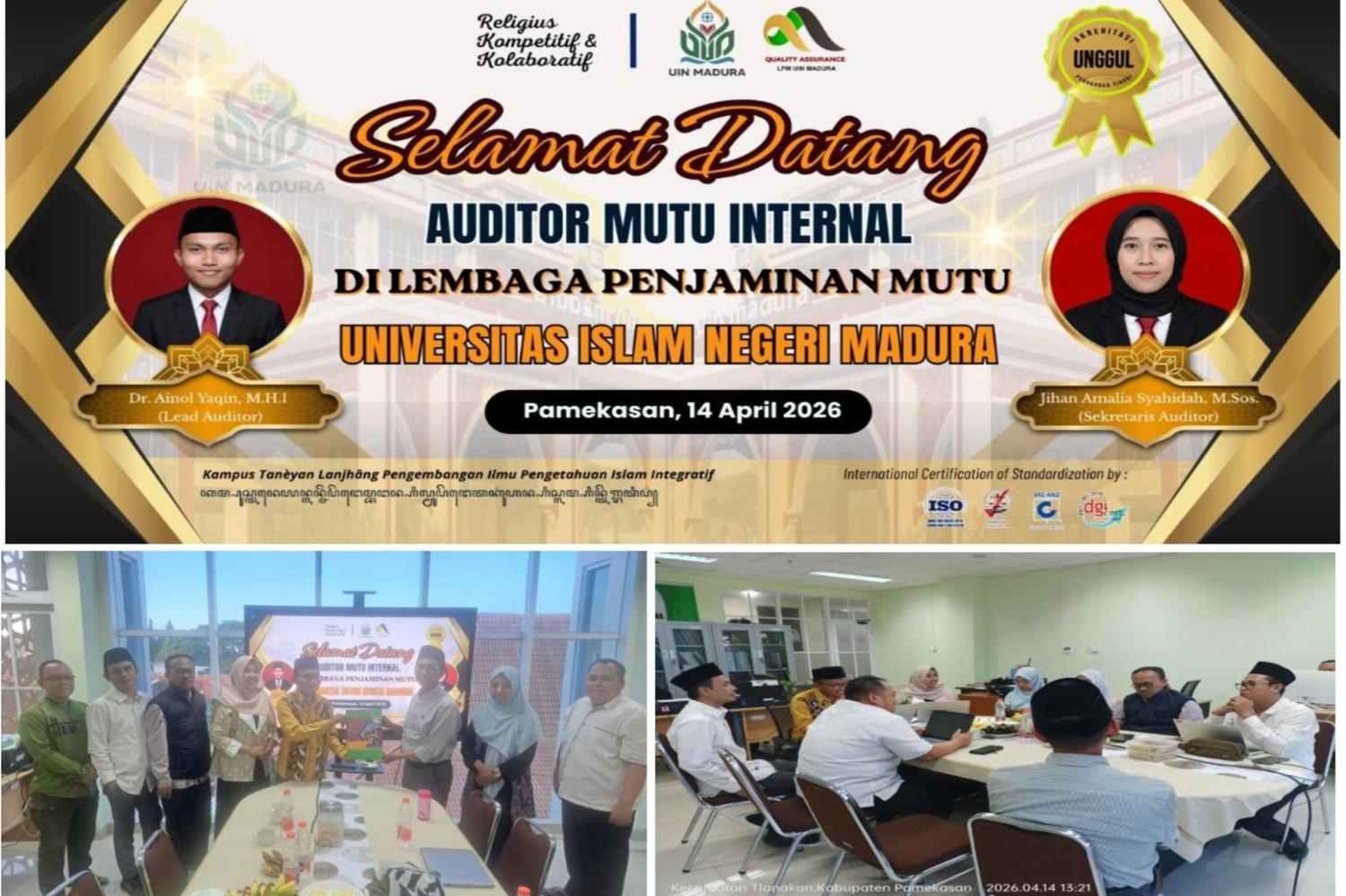 Pelaksanaan AMI 2026 di LPM UIN Madura Berlangsung Kondusif dan Progresif