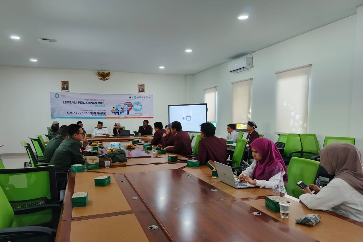 Siapkan Renstra 2025-2029, LPM IAIN Madura Lakukan Benchmarking ke UIN Abdurrahman Wahid Pekalongan