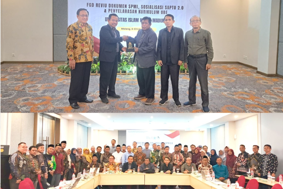 Kejar Target Akreditasi Unggul, LPM UIN Madura Hadirkan Dewan Eksekutif BAN-PT di Hari Kedua FGD