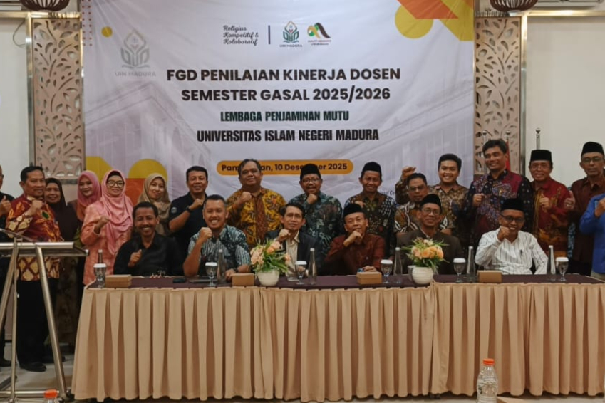 LPM UIN Madura Gelar FGD Penilaian BKD Semester Gasal 2025-2026